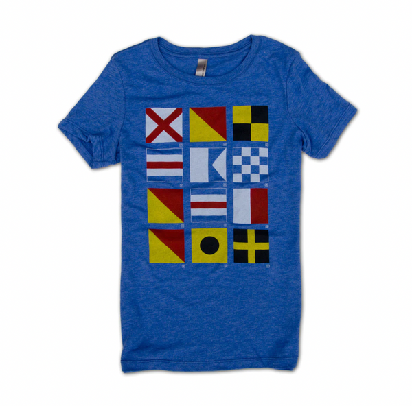 VOLCANO CHOIR: Nautical Flag Women's T-Shirt