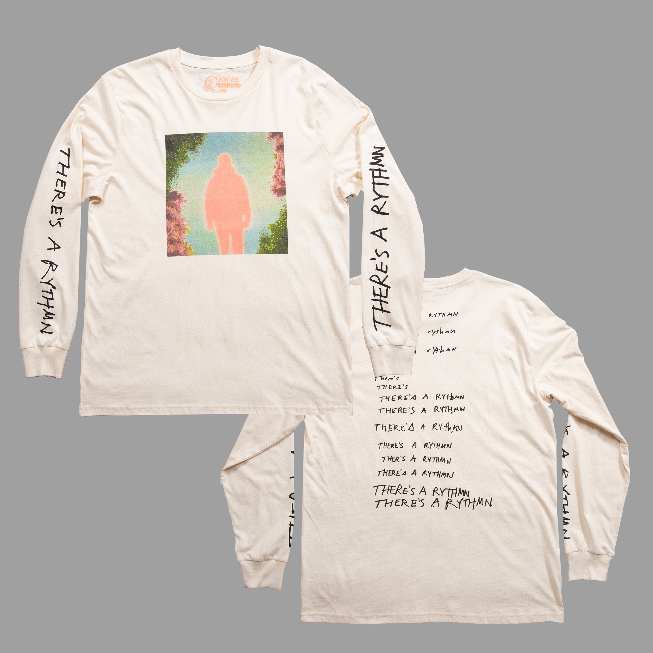 ミュージシャン Bon Iver Rythmn Long Sleeve Rythmn Long Sleeve – Bon Iver
