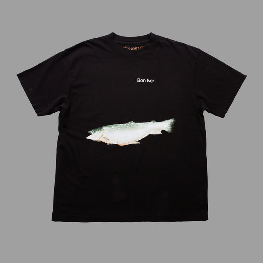 Salmon Tee - Black