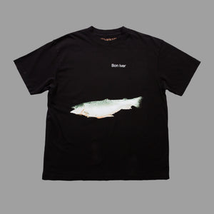 Salmon Tee - Black