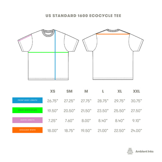 Salmon Tee - Black